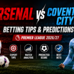 Arsenal vs Coventry City Football Match