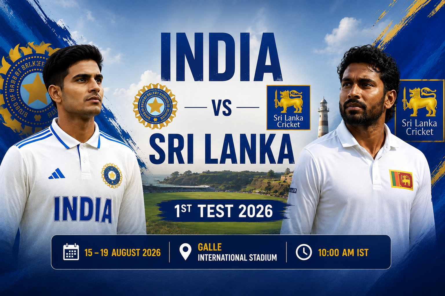 India vs Sri Lanka 1st Test 2026 - Galle Pitch Report & Betting Picks