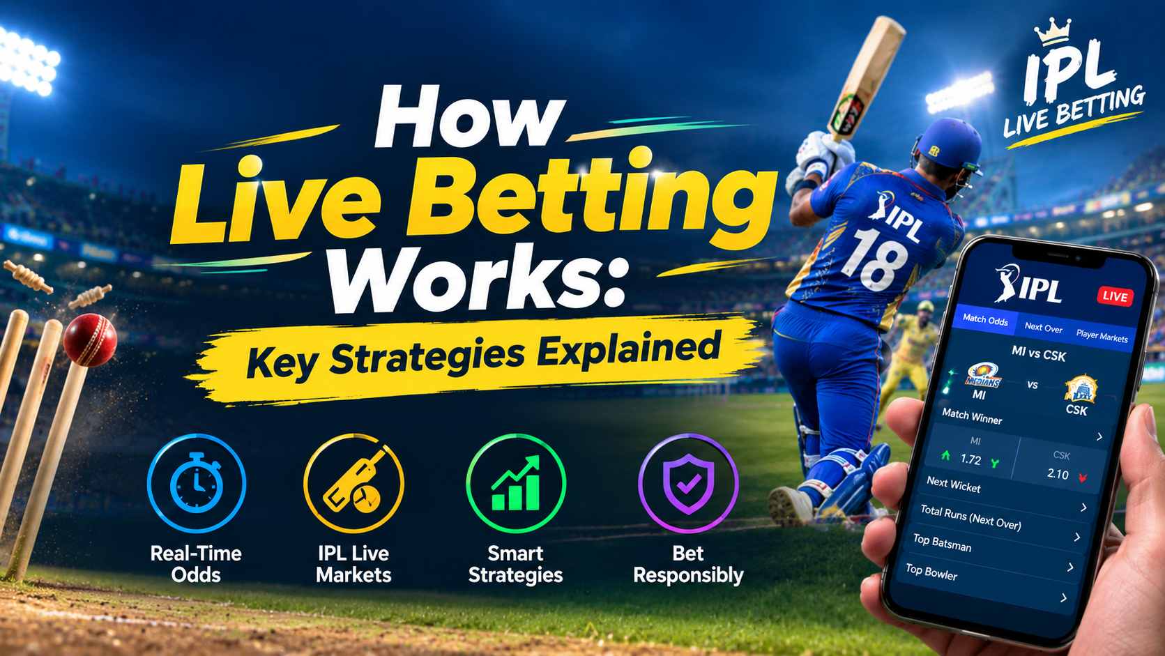 Find out how live betting works